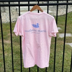 Southern Marsh Men's Size Small Pink T Shirt